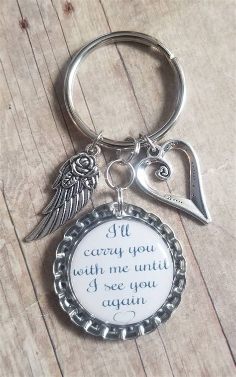 Memorial Keychain Memorial Gift Photo Memorial | Etsy