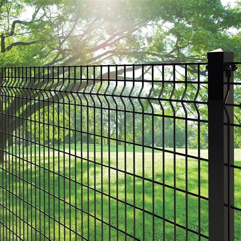 The Deco Grid 4ft. x 6ft. Black Steel Fence Panel, available at @homedepot . . #forgeright # ...