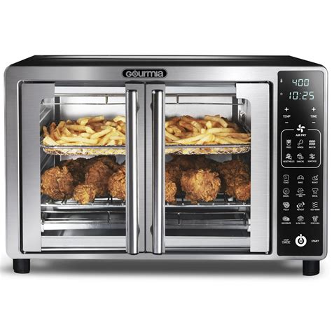 Gourmia Digital Air Fryer Toaster Oven with Single-Pull French Doors – gourmia shop