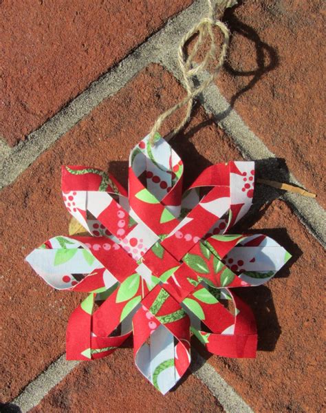 Fabric Woven Star Ornaments Are So Easy to Make - Quilting Digest