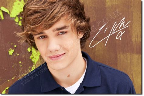 LIAM PAYNE SIGNED PHOTO PRINT - ONE DIRECTION - AUTOGRAPH POSTER GIFT