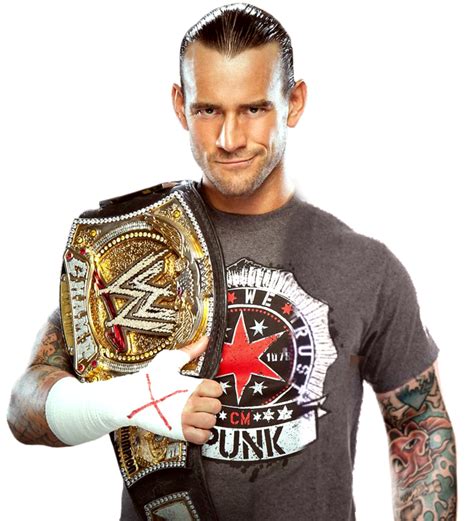 Cm Punk WWE Champion 2011 PNG (No Beard) by AmbriegnsAsylum16 on DeviantArt