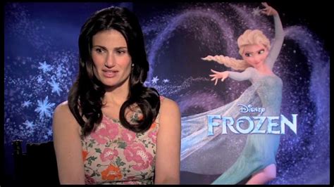 Idina Menzel Interview - Frozen - YouTube