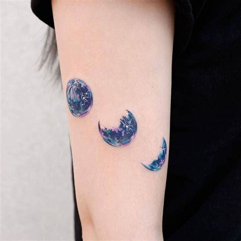 Moon Tattoos: Different Phases And Symbolism – Self Tattoo Blue Moon Tattoo, Moon Phases Tattoo ...