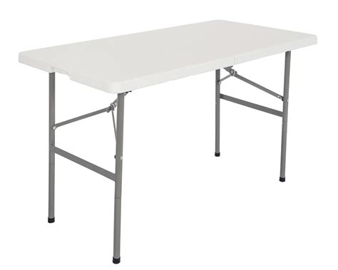 Ofix 4FT Folding in Half Table (122*60*74) (White)