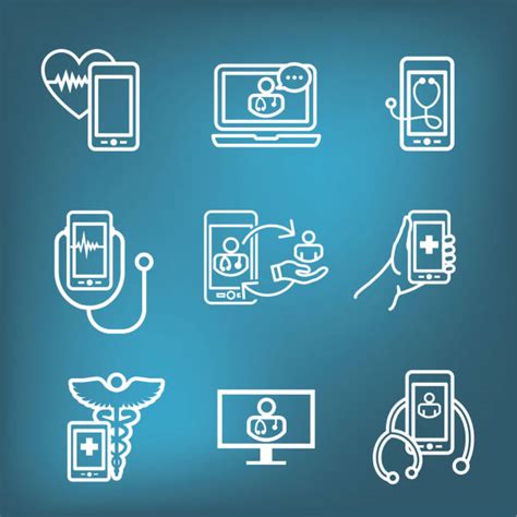 Top 60 Telehealth Clip Art, Vector Graphics and Illustrations - iStock