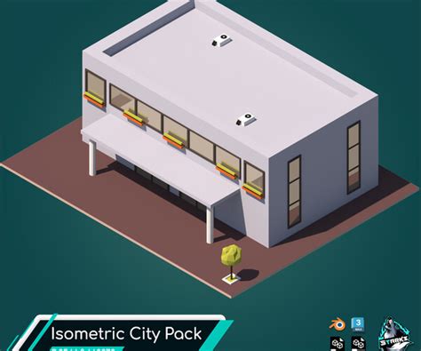 ArtStation - Isometric City | Game Assets