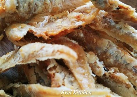 Resep Ikan Asin Bulu Ayam Renyah oleh Axel Kitchen - Cookpad