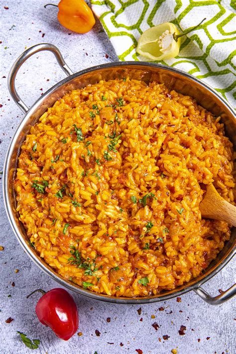 Jollof Rice Recipe (Nigerian Rice) - Chili Pepper Madness