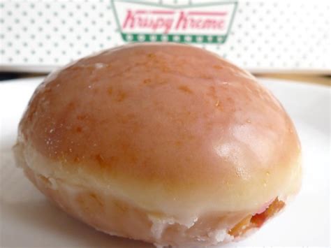 Krispy Kreme Glazed Raspberry Filled Doughnut Nutrition Information - Eat This Much