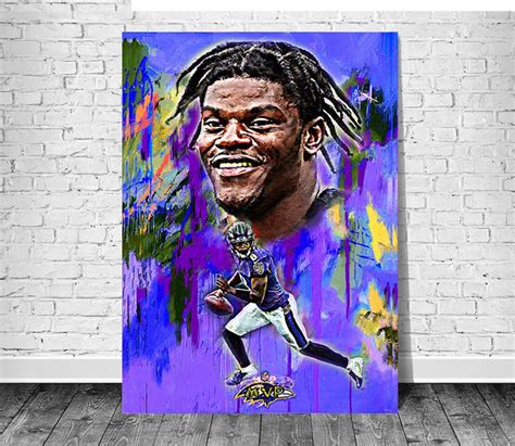 Lamar Jackson MVP of 2019 NHL Baltimore Ravens. - Etsy