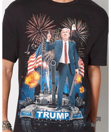 President Donald Trump Patriotic Tank & Guns by OnBoardWith