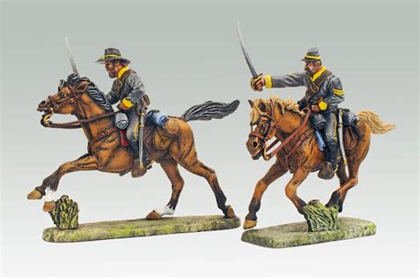 Mike's Painted Miniatures: American Civil War Confederate Cavalry