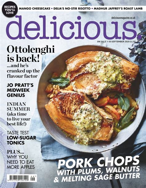 Delicious UK September 2020 (Digital) in 2022 | Delicious magazine, Recipes, Delicious