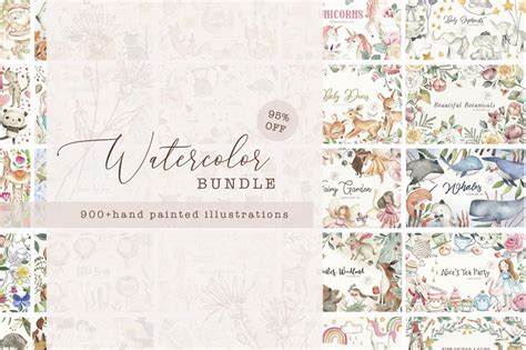 Download Photoshop Watercolor Bundle