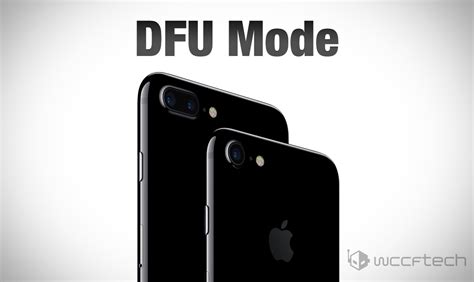 iPhone 7 DFU Mode - How to Enter, Why You Need It