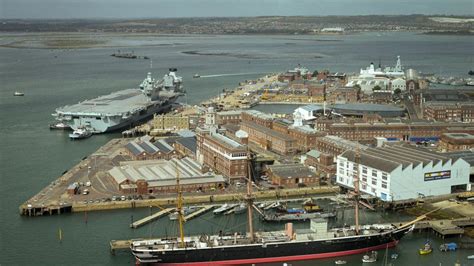 Portsmouth Royal Navy base buildings to be demolished - BBC News