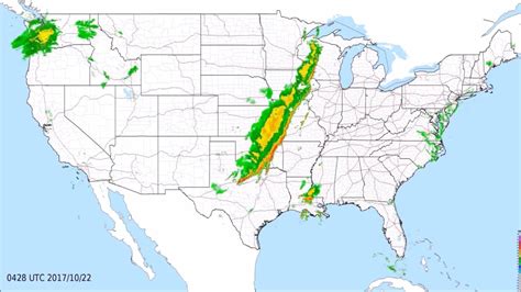 National Weather Radar Map