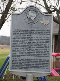 Original Site of Valley Mills - Texas Historical Markers on Waymarking.com