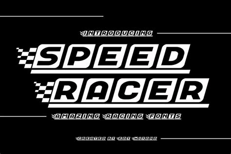 Speed Racer Font - Fonts Hut