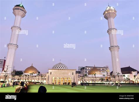 Bandung, Indonesia - July 05, 2015: Masjid Raya Bandung, Great Mosque located in Bandung City ...