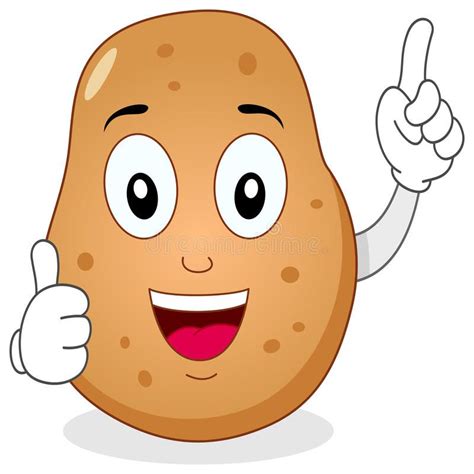 Happy Potato, Cute Potato, Potato Drawing, Cartoon Potato, Food Brand Logos, Flower Background ...