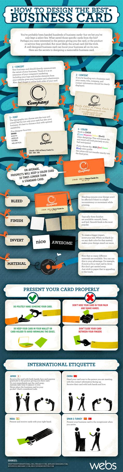 Business Card Design Tips - iNFOGRAPHiCs MANiA