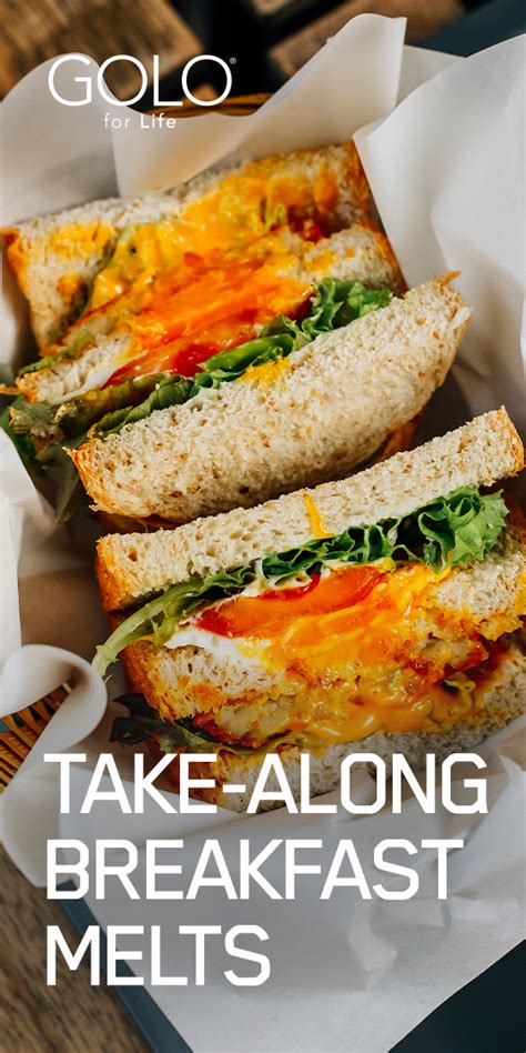 Take-Along Breakfast Melts | Food, Breakfast, Healthy snacks