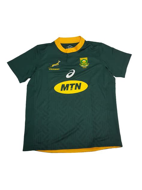 Mens Springbok Fan Jersey Green 2018 / 19 - Official Merchandise