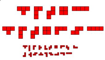 Tetromino -- from Wolfram MathWorld