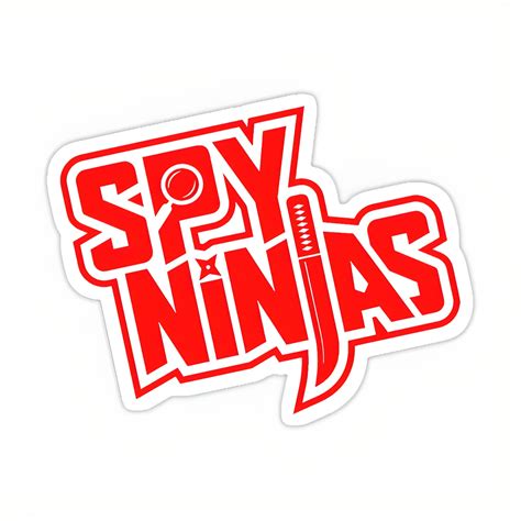 Download Spy Ninja Red Logo Wallpaper | Wallpapers.com