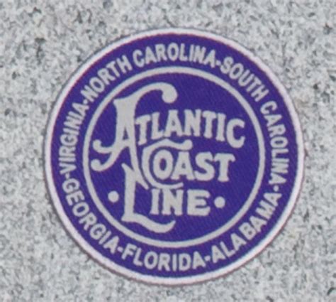 Atlantic Coast Line Railroad Logo Patch - Schrader's Railroad Catalog