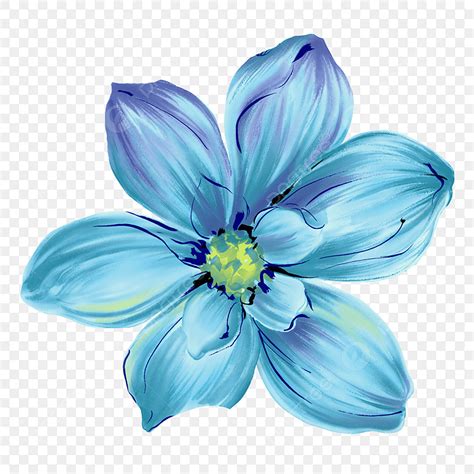 Blue Flower PNG, Vector, PSD, and Clipart With Transparent Background for Free Download | Pngtree