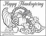 Thanksgiving Feast Coloring Pages At GetColoringscom  Free Printable sketch template