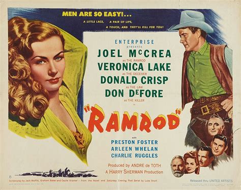 Ramrod (1947) | Veronica lake, Old movies, Western film