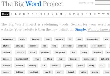 The Big Word Project - Wikipedia