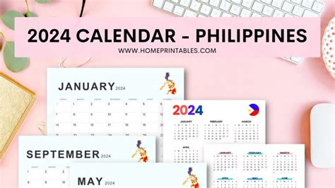 2024 Holidays Philippines Calendar Philippines - Tanya Florinda