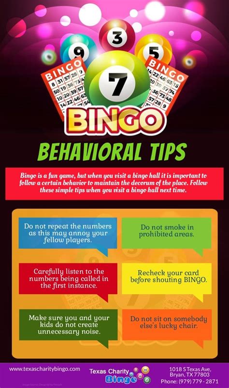 Bingo Behavioral Tips