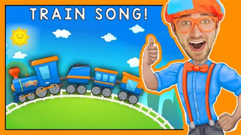 Trains for Children | Fun Train Song by Blippi | Training songs, Songs for toddlers, Songs