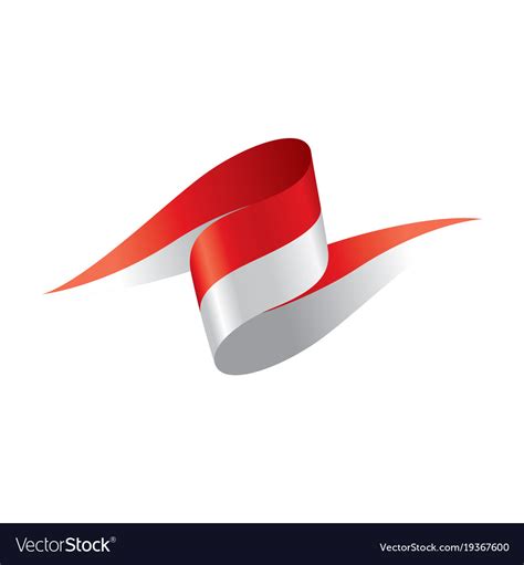 Indonesia flag Royalty Free Vector Image - VectorStock