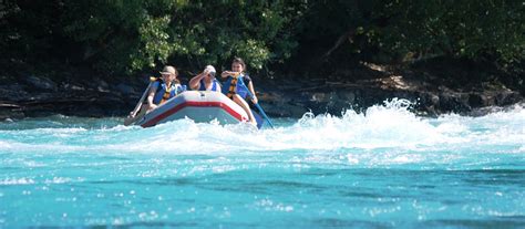 Unguided Rafting - Aare River | Kandersteg International Scout Centre