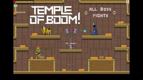 TEMPLE OF BOOM! | ALL Boss Fights ( use 1 weapon ) | [4K] - YouTube