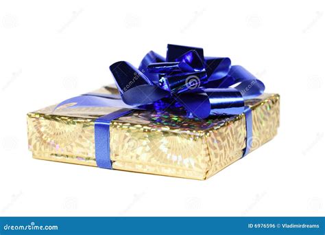 Gift box on white stock photo. Image of celebration, object - 6976596