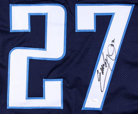 Eddie George Signed Titans Jersey (JSA COA) | Pristine Auction