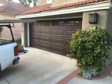 CHI Walnut, Color Garage Door Installed In Irvine - CityScape Garage ...