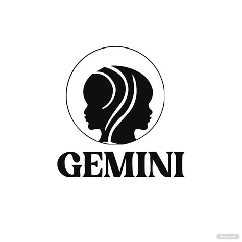 Gemini Logo Clipart in Illustrator - Download | Template.net