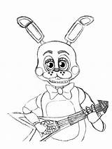 Free Drawing Of Toy Bonnie coloring Page  Download Print Or Color sketch template