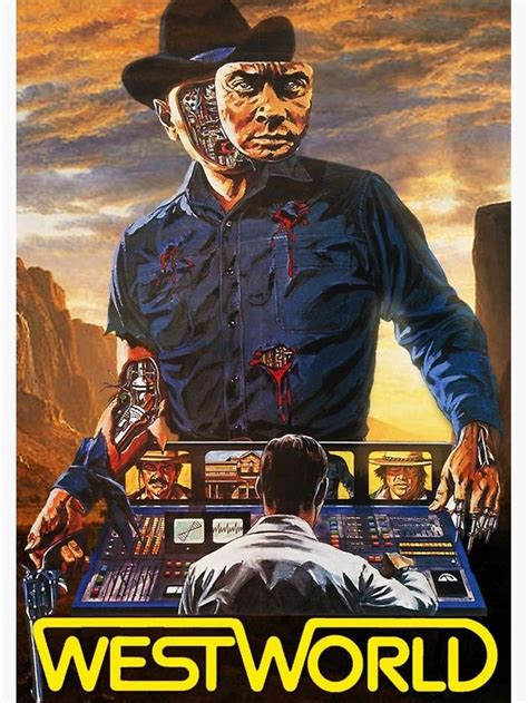 "Westworld 1973 Poster" Poster by omfgtimmy | Redbubble | Classic ...