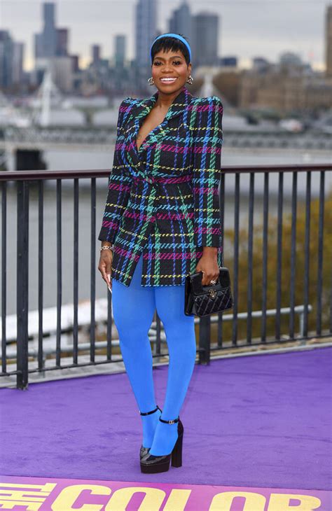 Fantasia Barrino Wore Sergio Hudson For 'The Color Purple' London ...