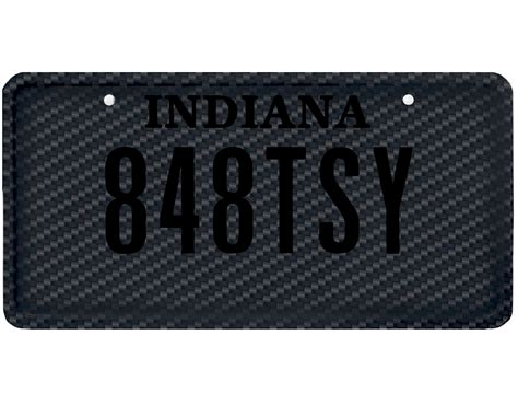 Indiana License Plate Wrap Kit – PlateWraps